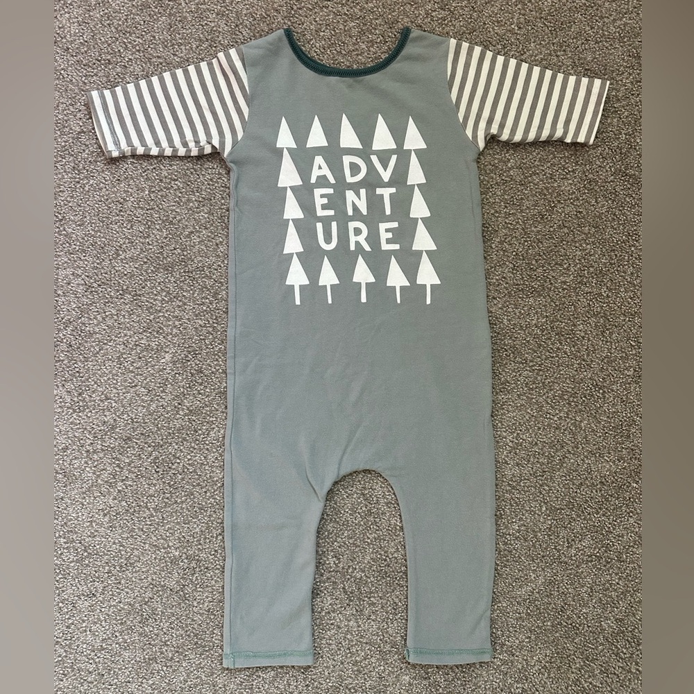 12-18 Month Rags to Raches Adventure Trees Romper